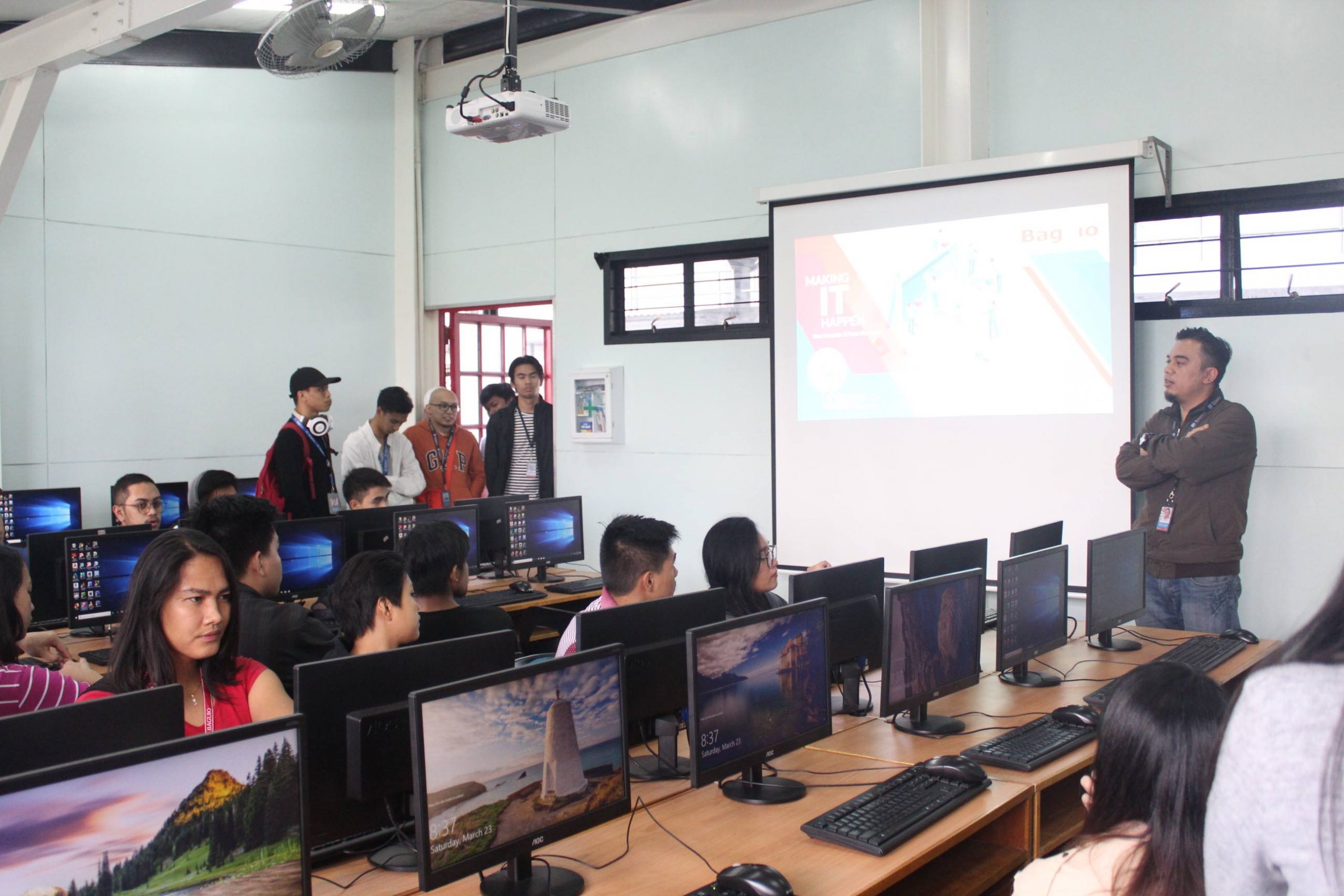 Making I.T. Happen: Linkage Baguio Hosts Web Dev & Marketing Seminar for UB-IT Students