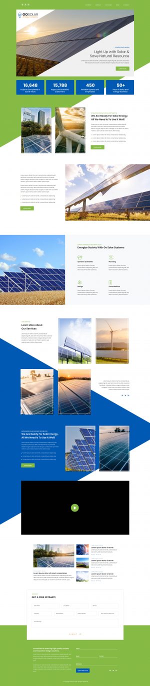 Solar 6 Template 6