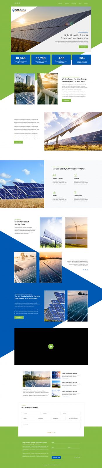 Solar 6 Template 6
