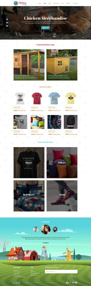 The Chicken Coop Website 3