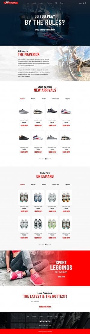 The Maverick Website 3