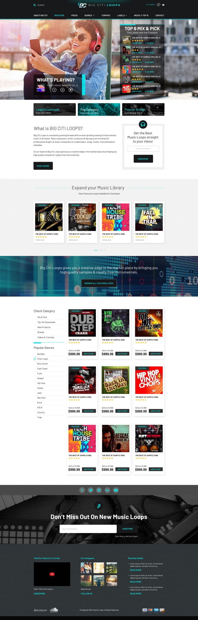 Big Citi Loops Website 3